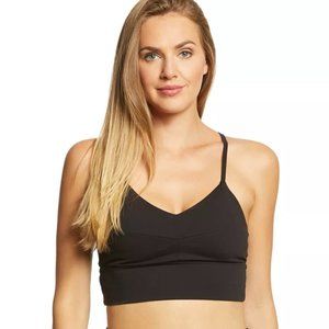 NWT Black Manduka Darted Performance Sports Bra, Size Small